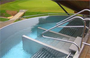 5 Roof Top Stainless Steel Pool